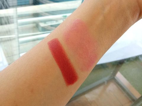 Review Trope Cosmetics, Velvet Matte Lipstick & Krim Blush On Unik 