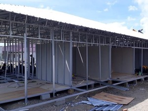 Pengungsi Gempa di Donggala Sulteng Mulai Tempati Huntara