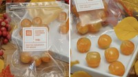 Permen buah kesemek ini juga sangat populer di Jepang. Di sana permen manis ini bernama bokksu. Buah kesemek sendiri jadi buah populer saat musim gugur.  Foto: NextShark