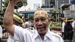 Eks Karyawan Merpati Berdemo di Kantor Sri Mulyani