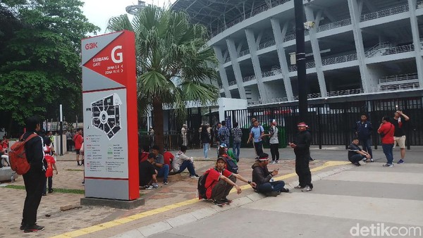 Kurang Merah! Sepinya Penonton Indonesia vs Timor Leste di SUGBK