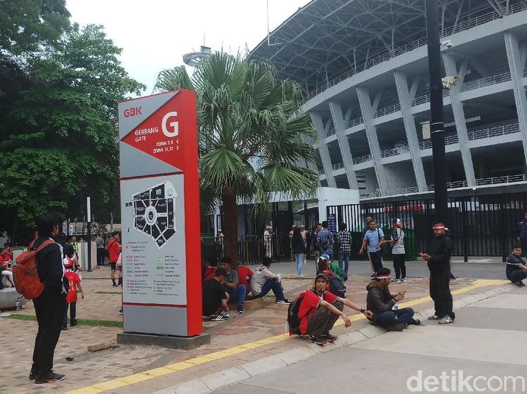 Kurang Merah! Sepinya Penonton Indonesia vs Timor Leste di SUGBK