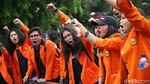Aksi Mahasiswa Tuntut Penuntasan Kasus Semanggi 1
