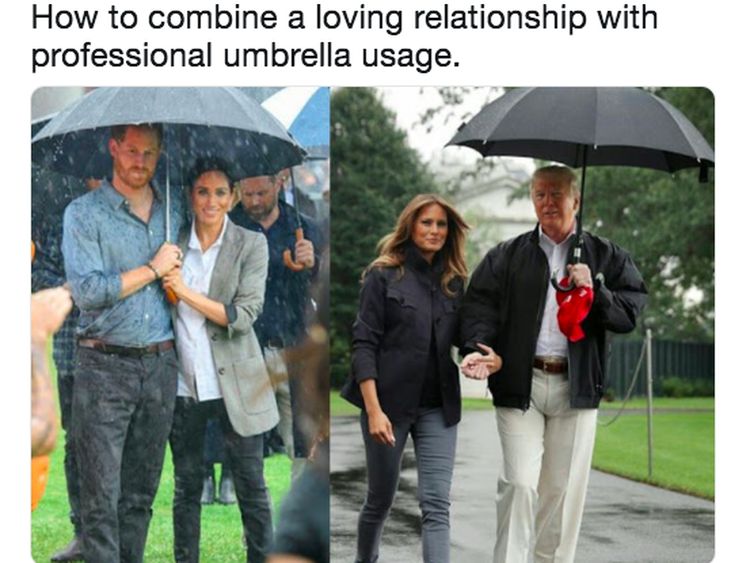 Takut Kehujanan, Donald Trump Disindir Netizen