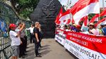 Aksi Mahasiswa Tuntut Prabowo Minta Maaf