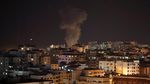 Penampakan Serangan Udara di Langit Israel-Palestina