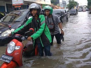 Penampakan Banjir Kepung Palembang Terparah 15 Tahun Terakhir