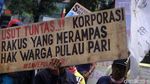 Ketua RW Dikriminalisasi, Warga Pulau Pari Demo PN Jakarta Utara