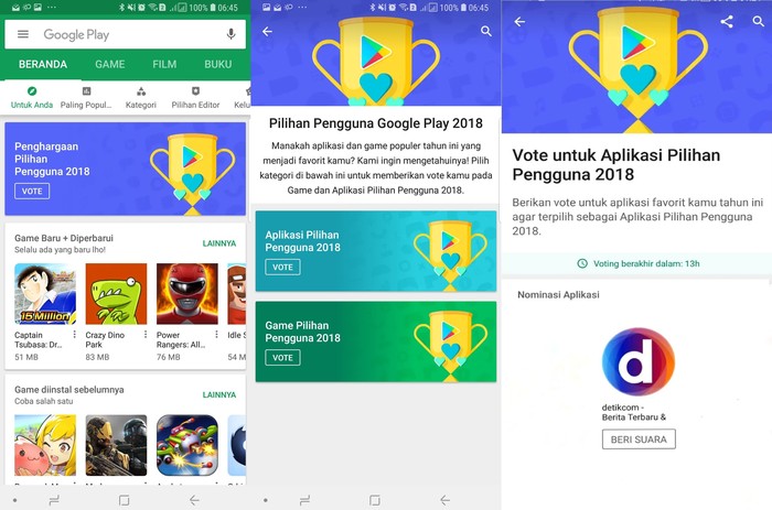 Yuk dukung aplikasi Detikcom jadi favoritmu. Foto: Adi Fida Rahman/detikINET Yuk dukung aplikasi Detikcom jadi favoritmu. Foto: Adi Fida Rahman/detikINET