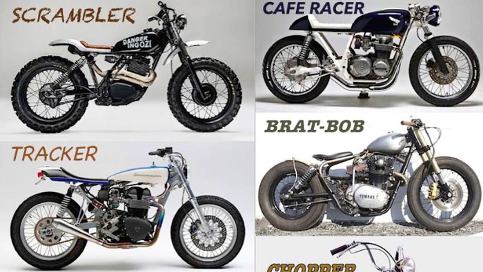Modifikasi Tak Cuma Chopper kayak Jokowi, Ini Aliran Motor Kustom Modifikasi Tak Cuma Chopper kayak Jokowi, Ini Aliran Motor Kustom