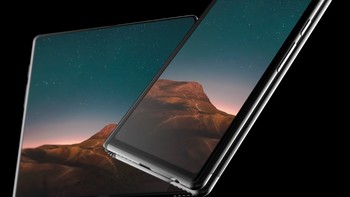 Layarnya ada juga di depan selain di tengah. Ini sesuai dengan konsep yang telah dipamerkan Samsung. Foto: Concep Creator/YouTube