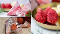 Jepang punya chocolate-infused strawberries pertama di dunia. Awalnya stroberi organik dibekukan untuk menghilangkan air didalamnya lalu menyuntikkan cokelat putih ke dalam stroberi tersebut. Rasanya manis creamy. Nyam! Foto: NextShark