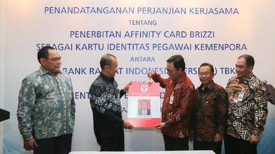 Kemenpora Gandeng BRI Terbitkan Kartu Pengenal Multiguna