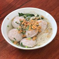 Kenyal kenyal Gurih Bakso Gepeng  yang Bikin Nagih Ada di Sini