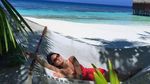 Foto: Liburan ke Pantai Ala Supermodel Berharta Rp 874 Miliar