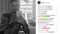 Hal itu disebabkan karena tato yang banyak di tubuhnya dan mereka mengira Zayn beragama Islam. Dok. Instagram/zayn