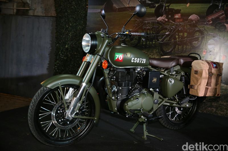 PT Distributor Motor Indonesia meluncurkan model motor terbarunya, Classic 500 Pegasus. Motor ini terinspirasi dari varian Royal Enfield WD Flying Flea 125.