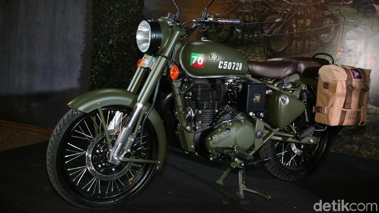 Motor Perang ala Royal Enfield Hadir di Indonesia PT Distributor Motor Indonesia meluncurkan model motor terbarunya, Classic 500 Pegasus. Motor ini terinspirasi dari varian Royal Enfield WD Flying Flea 125.