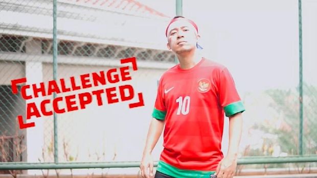 Tantangan Vivo Dukung Timnas di Piala AFF 2018 Dijawab Seleb Medsos