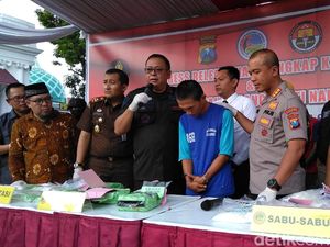 Seorang Pengedar Sabu Jaringan Lapas Dibekuk, 4,3 Kg Disita