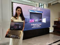 Potret Laptop Anyar Asus dengan Layar Ganda