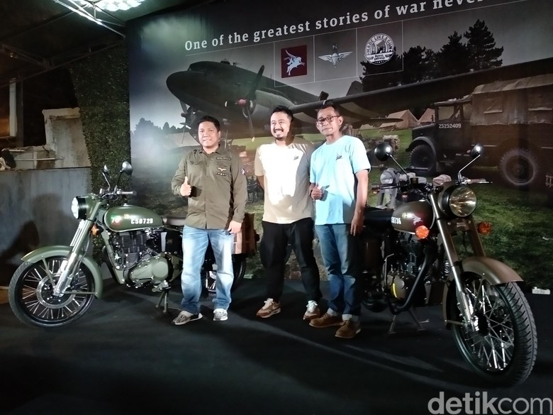 Royal Enfield Classic 500 Pegasus Foto: Luthfi Anshori/detikOto Royal Enfield Classic 500 Pegasus Foto: Luthfi Anshori/detikOto
