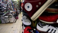Begini penampakan sepinya Pasar Taman Puring di kawasan Jakarta Selatan, Rabu (14/11/2018).