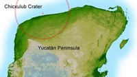 Jika dilihat dari angkasa, lubang-lubang ini bergerombol membentuk sebuah pola hampir setengah lingkaran. Para arkeolog telah menemukan pola itu, yang mengelilingi Kota Merida dan kota-kota pelabuhan Sisal dan Progreso (BBC Travel)