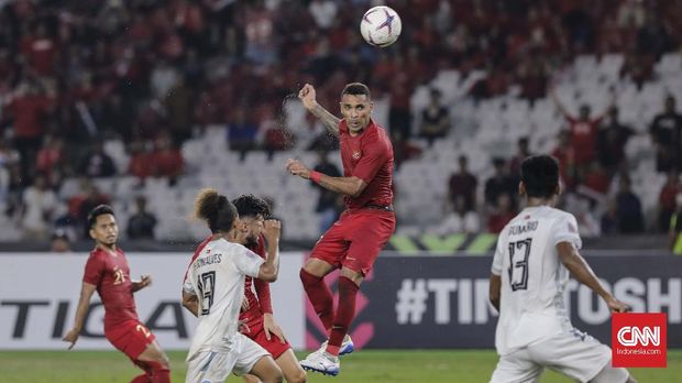 Timnas Indonesia sempat kesulitan saat menghadapi Timor Leste.