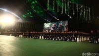 Suasana saat peringatan HUT Brimob.