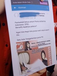 PSI Polisikan Akun Facebook yang Tuding Grace Natalie Pelacur