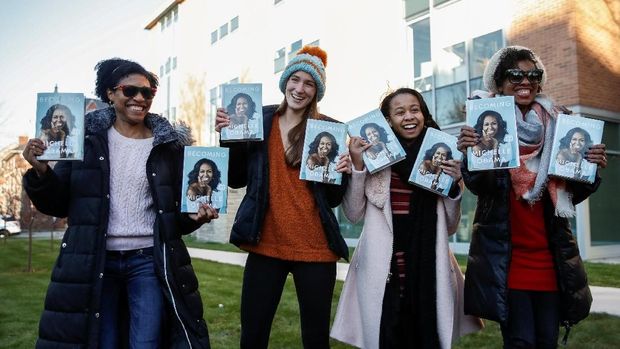 Michelle Obama 'Becoming' Jadi Buku Terlaris di 2018 