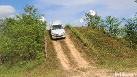 detikOto menjajal Mitsubishi New Triton di Bangkok, Thailand.