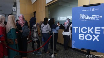 Ajang InnoCreativation di hari pertama menyedot animo luar biasa dari warga Kota Surabaya.
