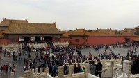 Forbidden City sangatlah luas. Terdiri dari 980 bangunan, luasnya mencapai 720.000 meter persegi. (Rita/detikTravel)