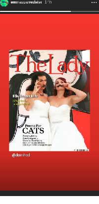 Cerita di Balik Pasangan yang Sama-sama Pakai Gaun Pengantin Saat Menikah