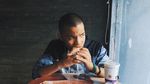 Makin Kece! Ini Pose Saaih Halilintar Saat Makan Es Krim hingga Cicip Burger
