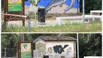 Keren! Seniman Ini Bikin Street Art dengan Tema Makanan Ciamik