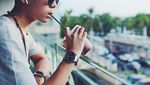 Makin Kece! Ini Pose Saaih Halilintar Saat Makan Es Krim hingga Cicip Burger