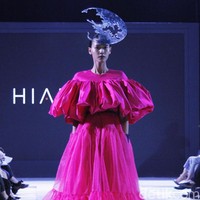 Rancangan terbaru Hian Tjen di IPMI Trend Show 2019, Senayan City, Jakarta, Selasa [13/11/2018]. Foto: Mohammad Abduh/Wolipop