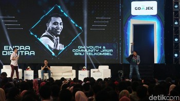 Acara ini berlangsung seru karena menghadirkan banyak narasumber.