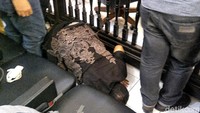 Eks karyawan Merpati yang hadir di ruang sidang sujud syukur pasca putusan.