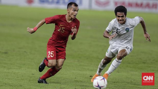 Riko Simanjuntak menjadi pemain pengganti dalam dua laga Piala AFF 2018.