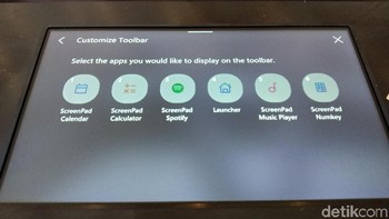 Saat diaktifkan, terdapat sejumlah program bawaan di dalamnya. Foto: Muhamad Imron Rosyadi/detikINET