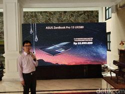 Potret Laptop Anyar Asus dengan Layar Ganda