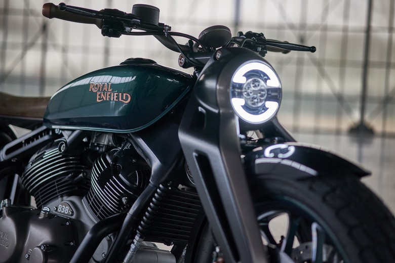 Motor Konsep Royal Enfield Concept KX Bermesin V-twin. Foto: Dok. Royal Enfield Motor Konsep Royal Enfield Concept KX Bermesin V-twin. Foto: Dok. Royal Enfield