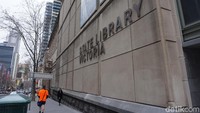 State Library Victoria adalah perpustakaan umum pertama di Australia dan salah satu perpustakaan gratis tertua di dunia. Dulu dibuka tahun 1856 dengan nama Melbourne Public Library (Shinta/detikTravel)