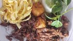Lapar Berat? Yuk, Sarapan Nasi Langgi, Ramesan Nasi Plus Aneka Lauk