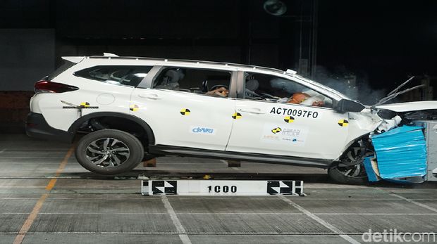 Crash Test Toyota Rush