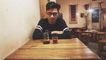 Potret Nabhan Cody, Driver Ojol Ganteng yang Hobi Kulineran dan Minum Kopi